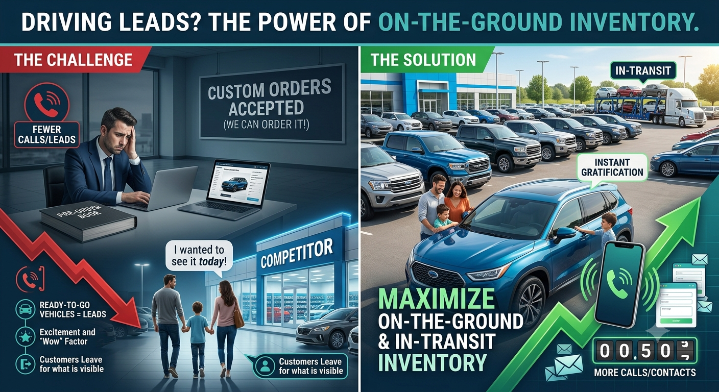 Driving leads? The power of on-the-ground inventory — The Challenge versus The Solution